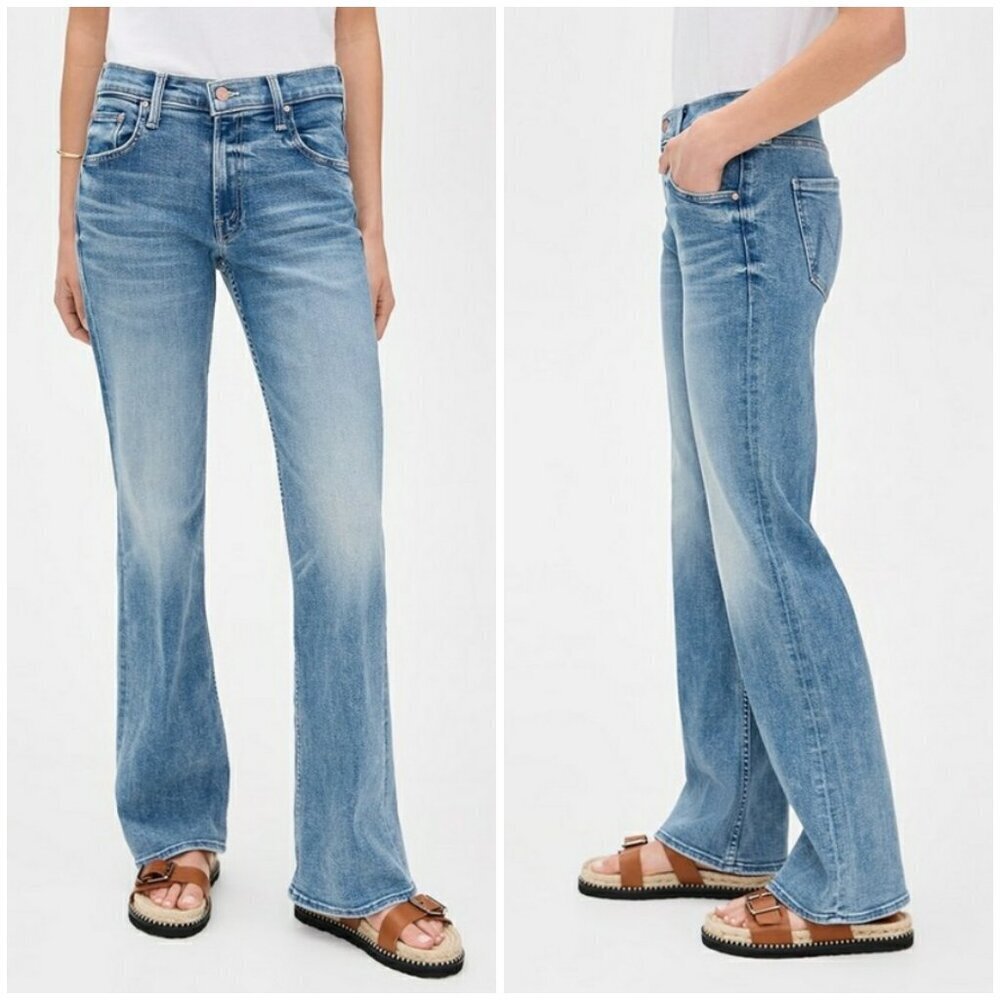 ๐MOTHER๐ The Bookie Sneak Jeans ~ Eye Of The Tiger 29 NWOT - Picture 2 of 16